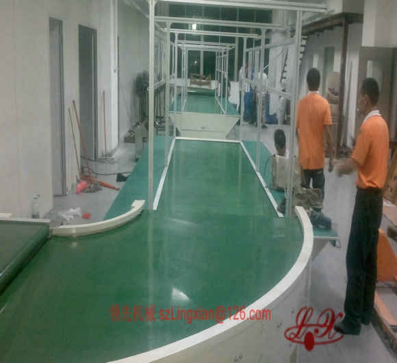 90度PVC皮带转弯机