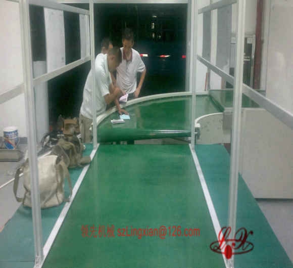 90度PVC皮带转弯机