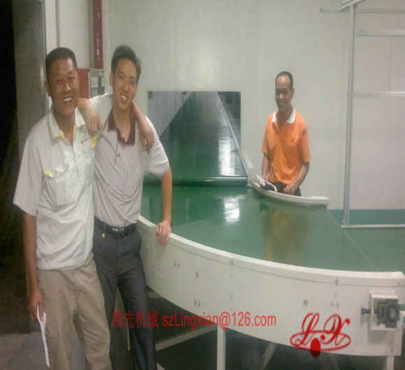 90度PVC皮带转弯机