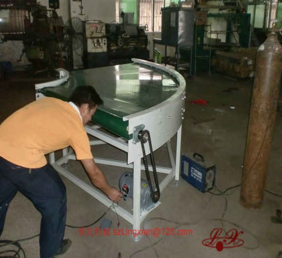 90度PVC皮带转弯机