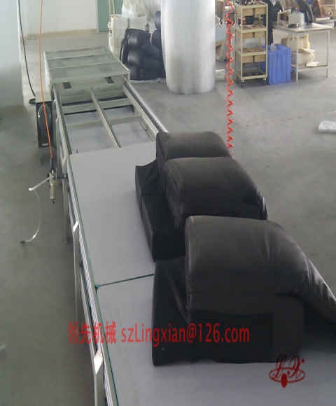 沙发组装线
