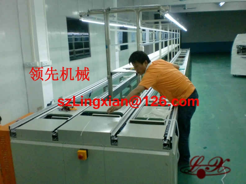 倍速链环形组装线