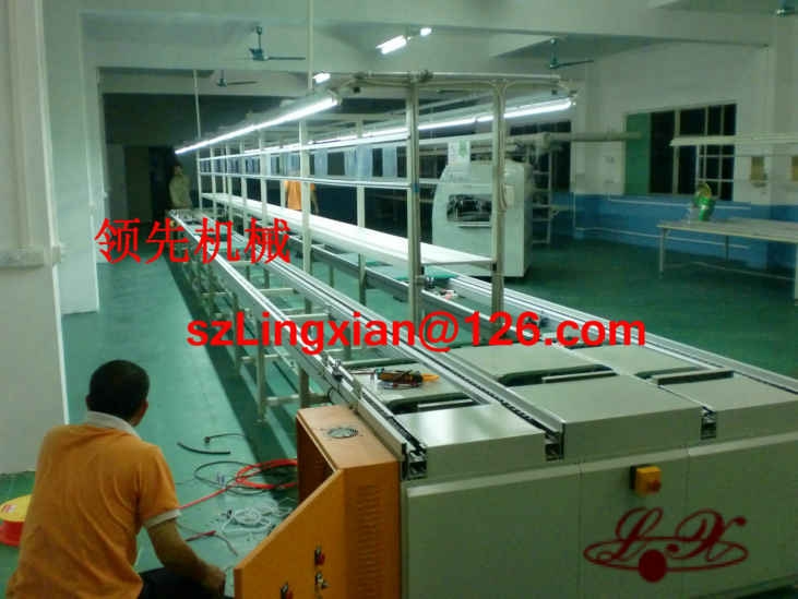 倍速链环形组装线