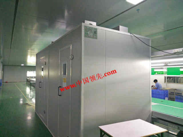 倍速链组装线在线测试隔音房