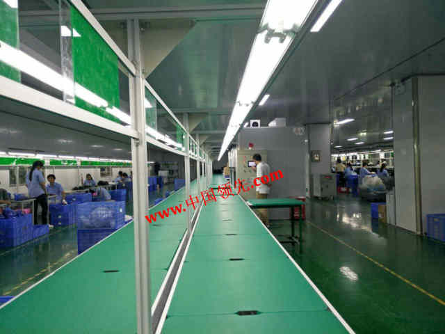 倍速链组装线在线测试隔音房