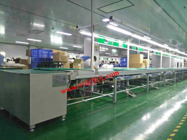 倍速链组装线在线测试隔音房