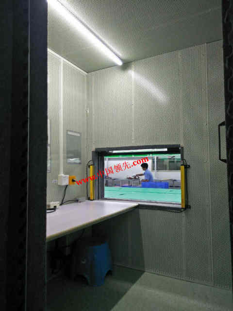 倍速链组装线在线测试隔音房