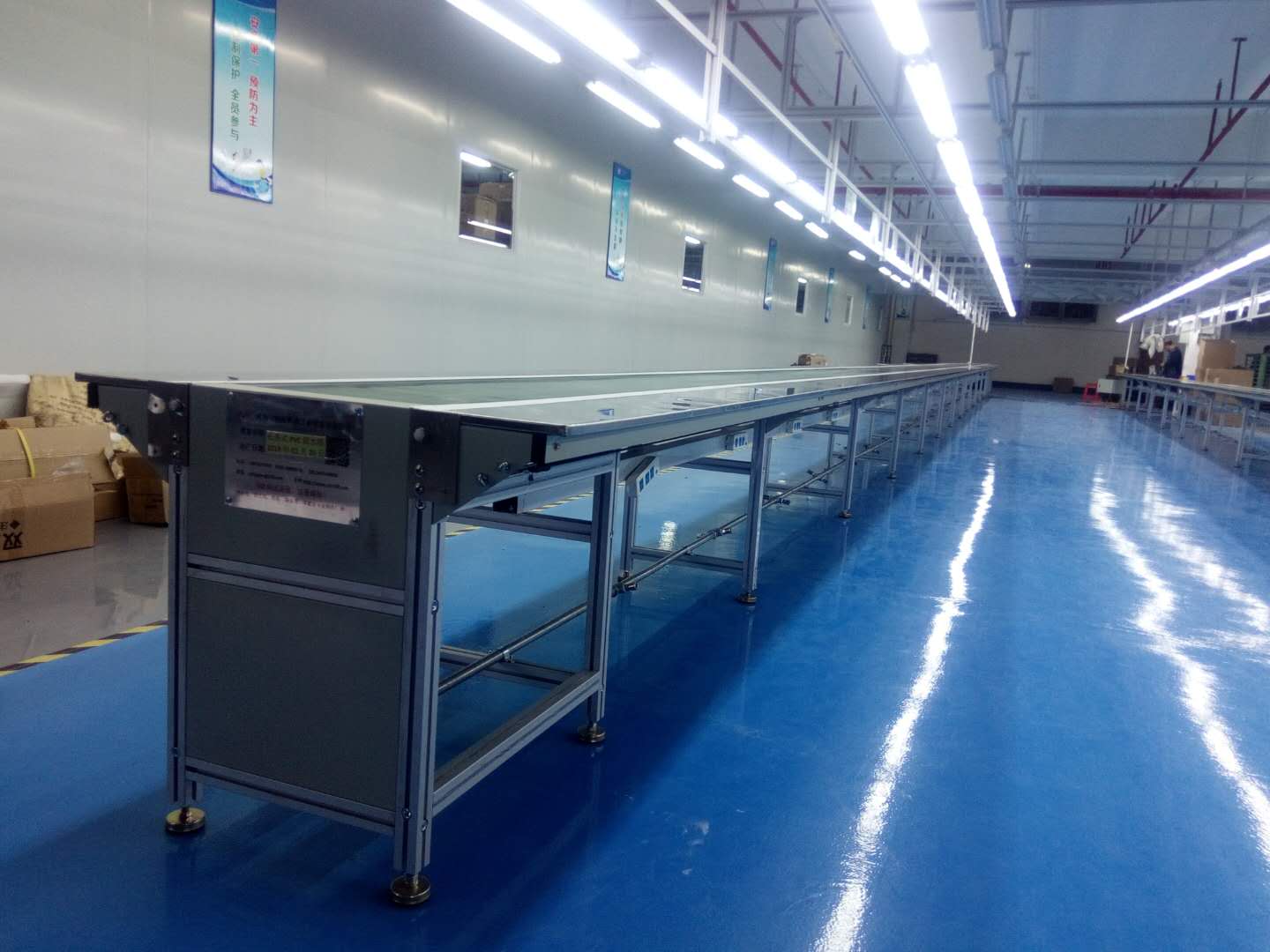 灯架反吊式流水线