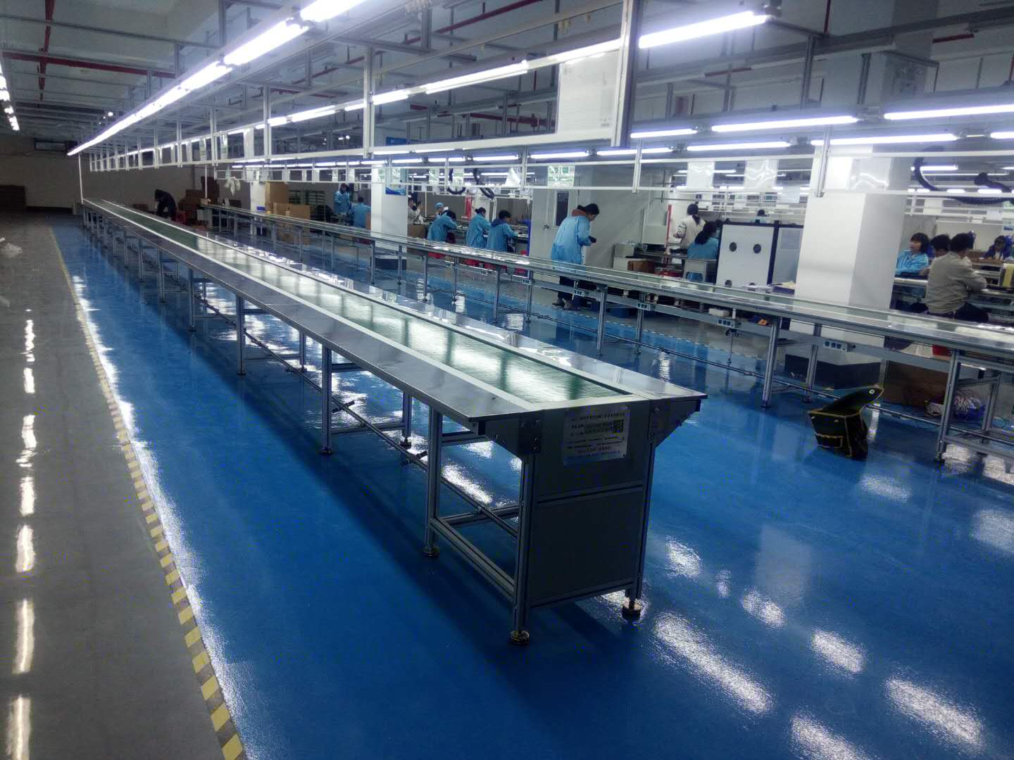 灯架反吊式流水线