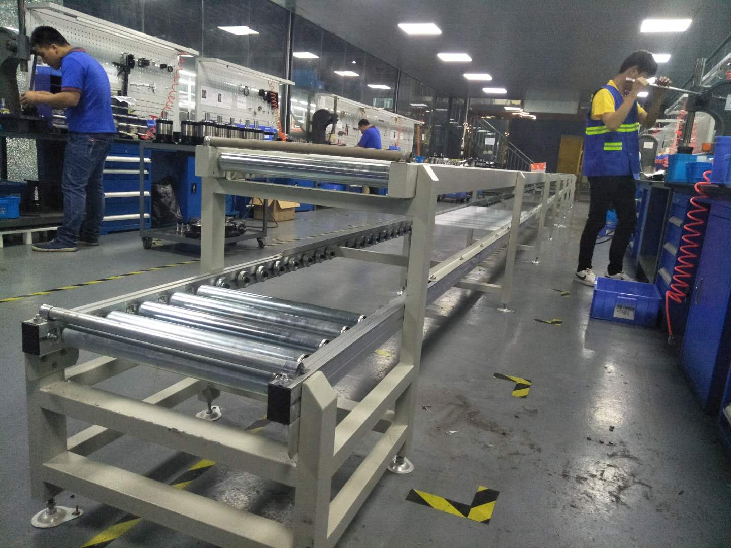 双层无动力滚筒线