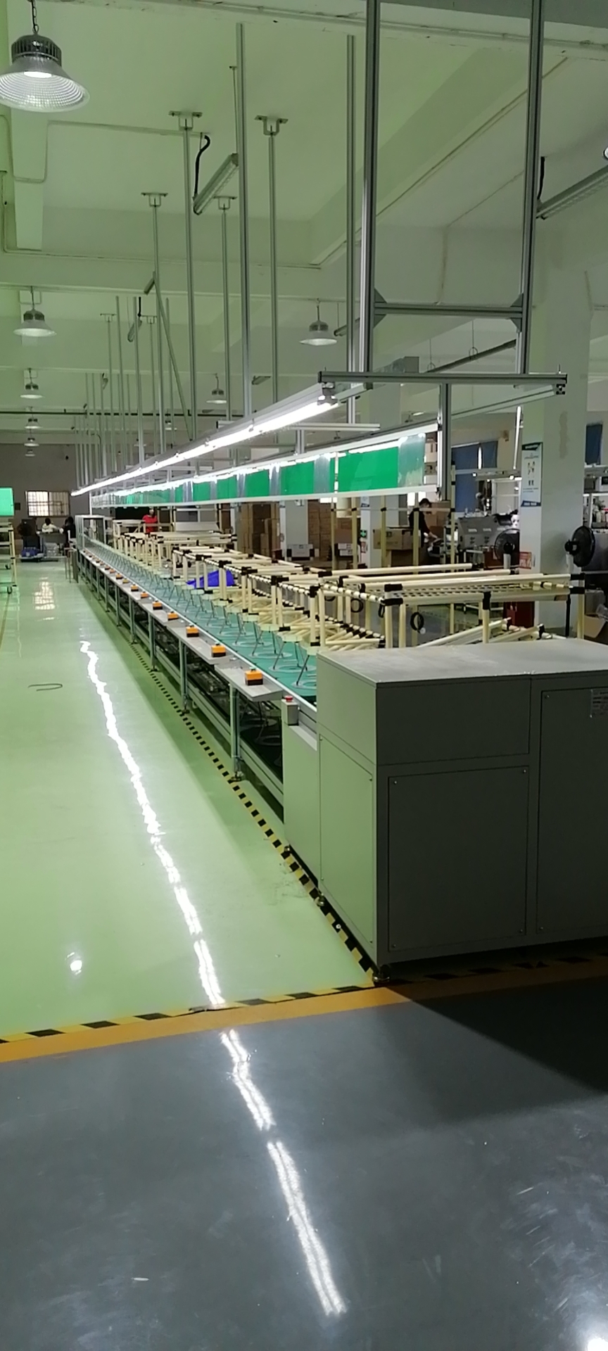 上下返板式倍速链组装线