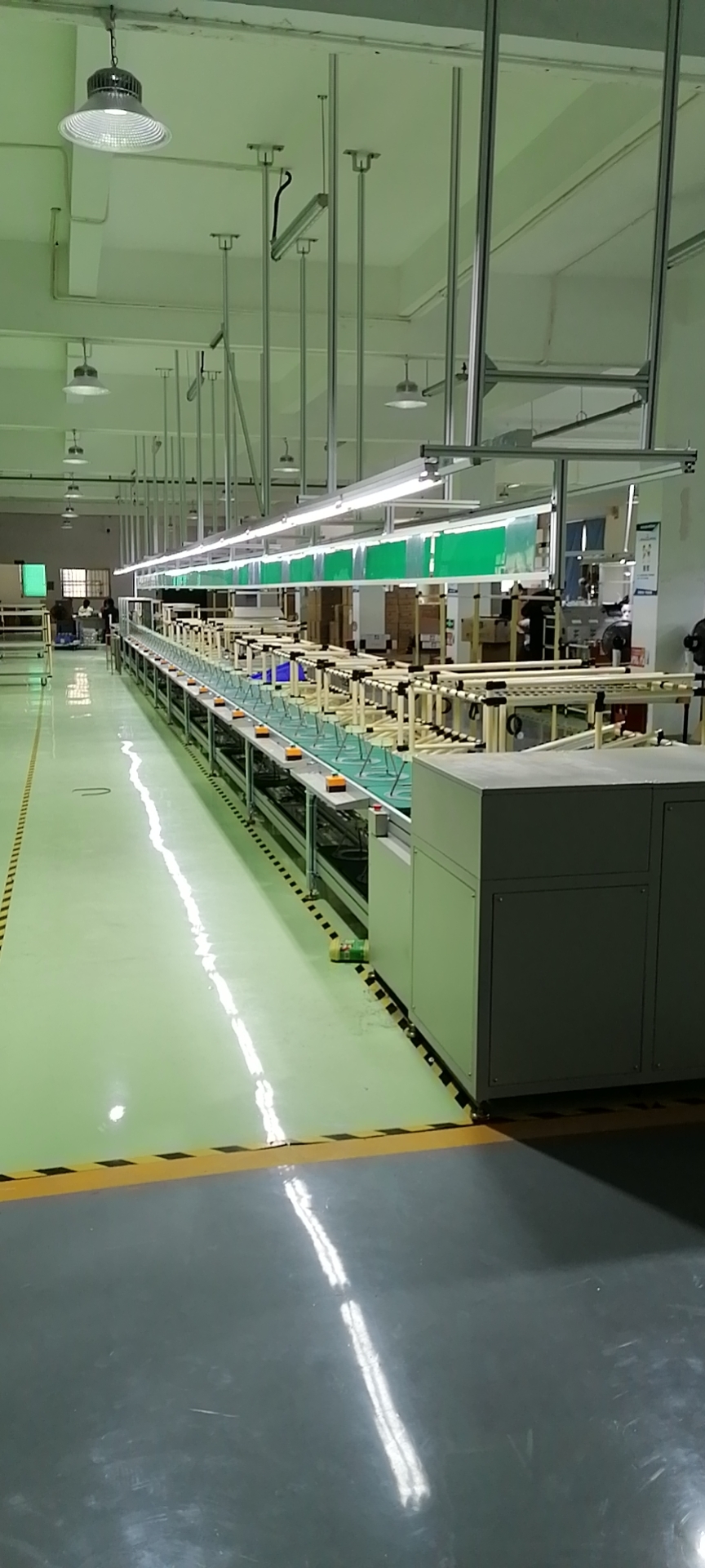 上下返板式倍速链组装线