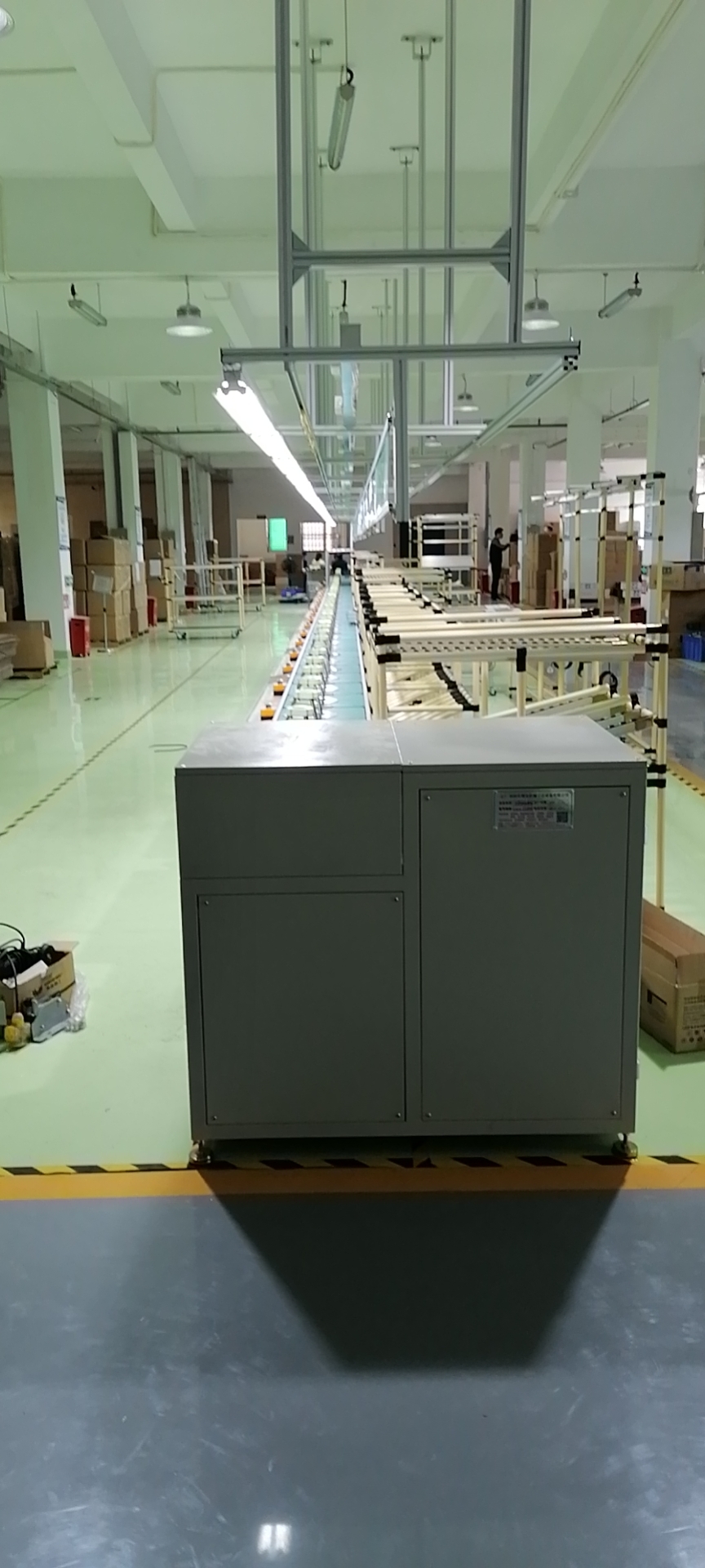 上下返板式倍速链组装线