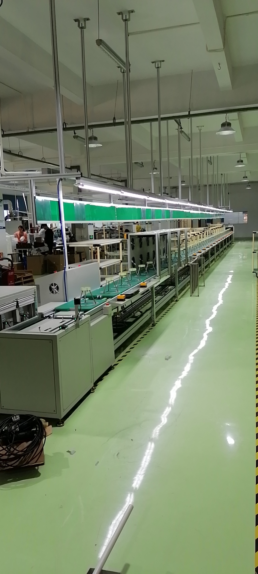 上下返板式倍速链组装线