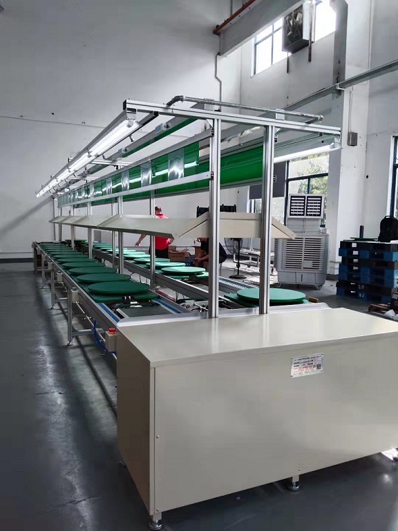 元启动力倍速链流水线