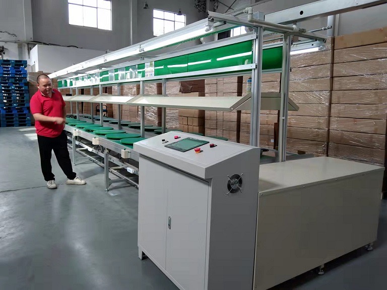 元启动力倍速链流水线