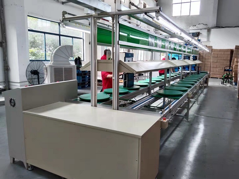 元启动力倍速链流水线