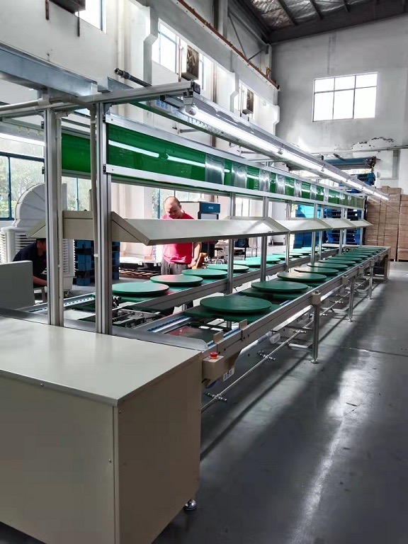 元启动力倍速链流水线