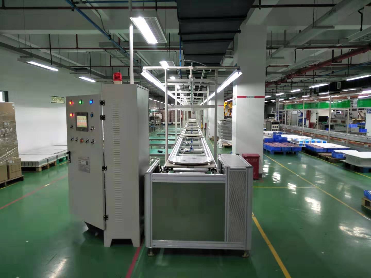 新能源电池倍速链组装线