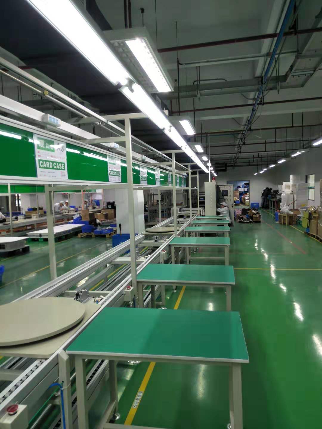 新能源电池倍速链组装线