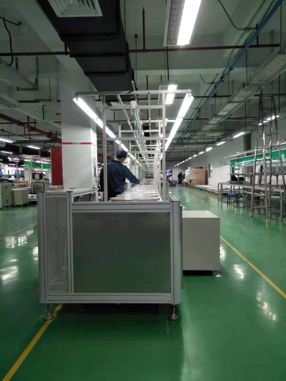 新能源电池倍速链组装线