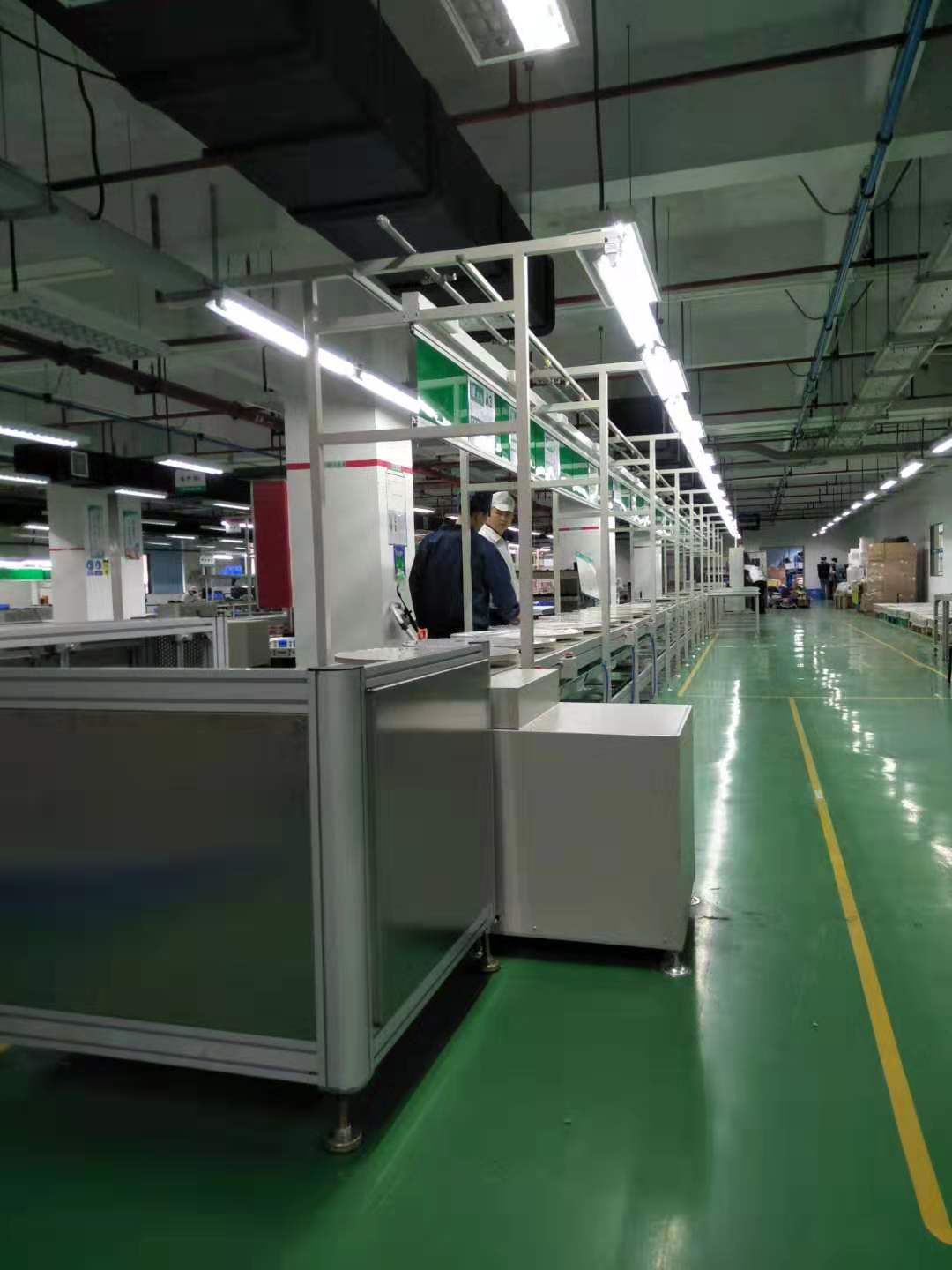 新能源电池倍速链组装线