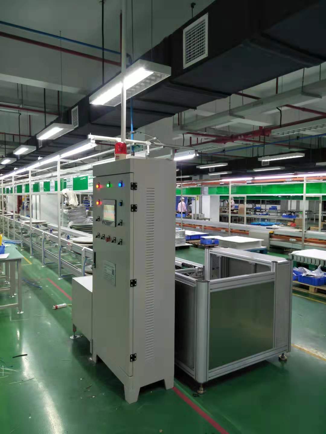 新能源电池倍速链组装线