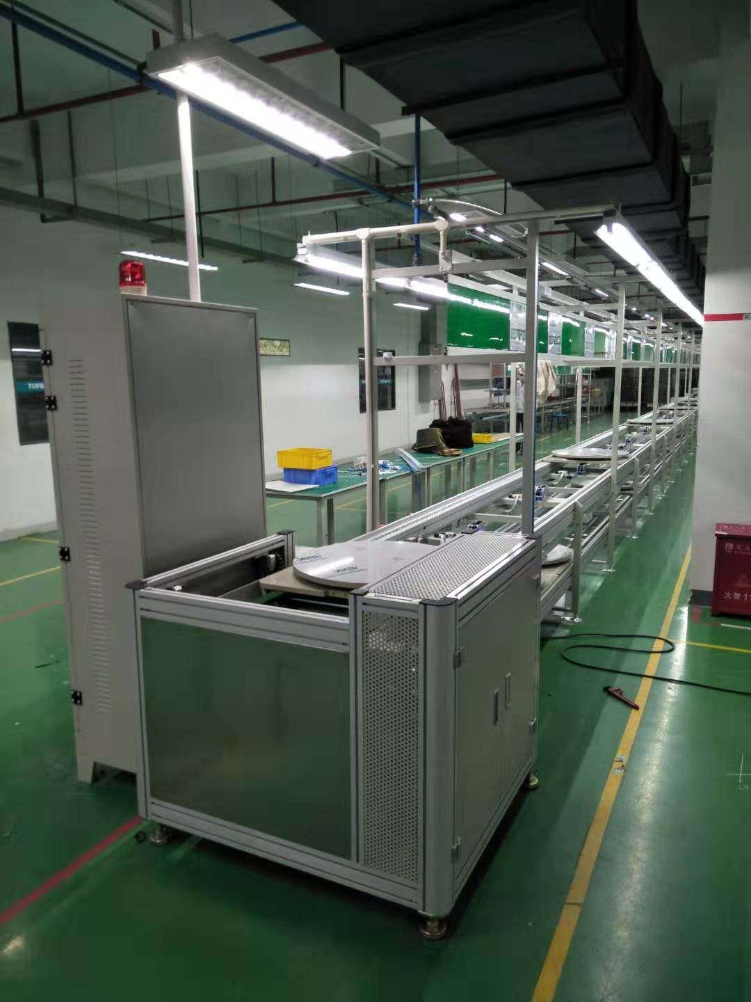 新能源电池倍速链组装线