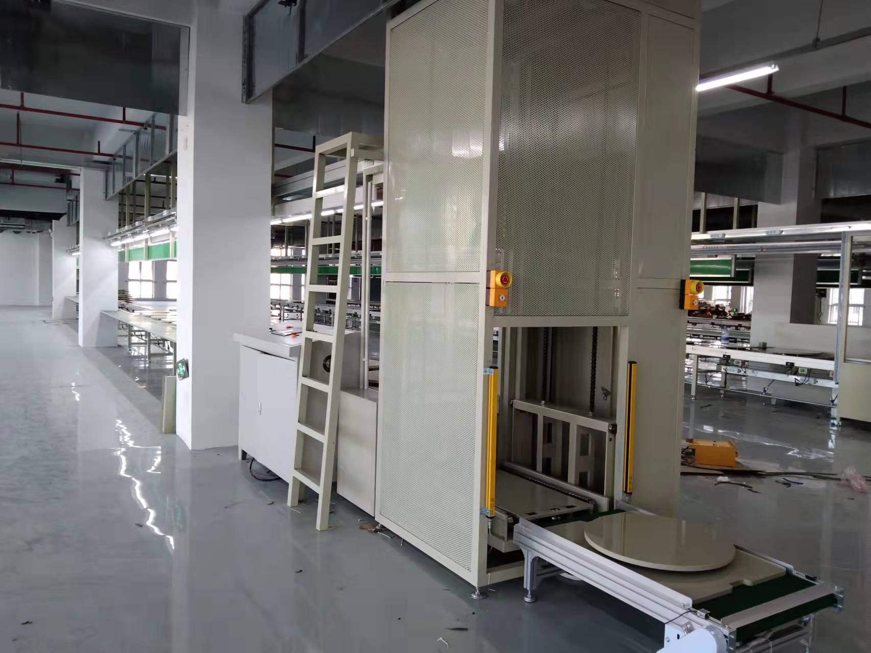 新能源电池倍速链组装线