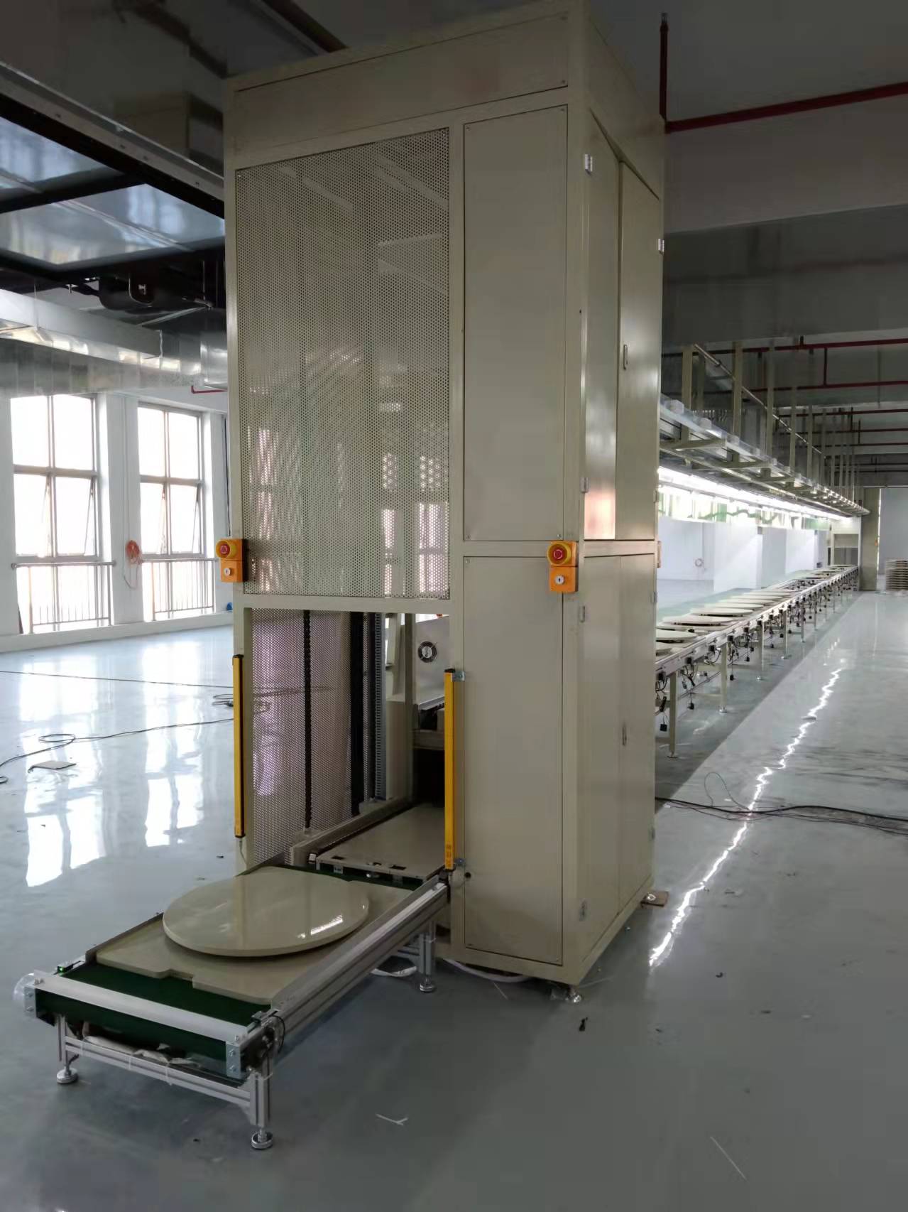 新能源电池倍速链组装线